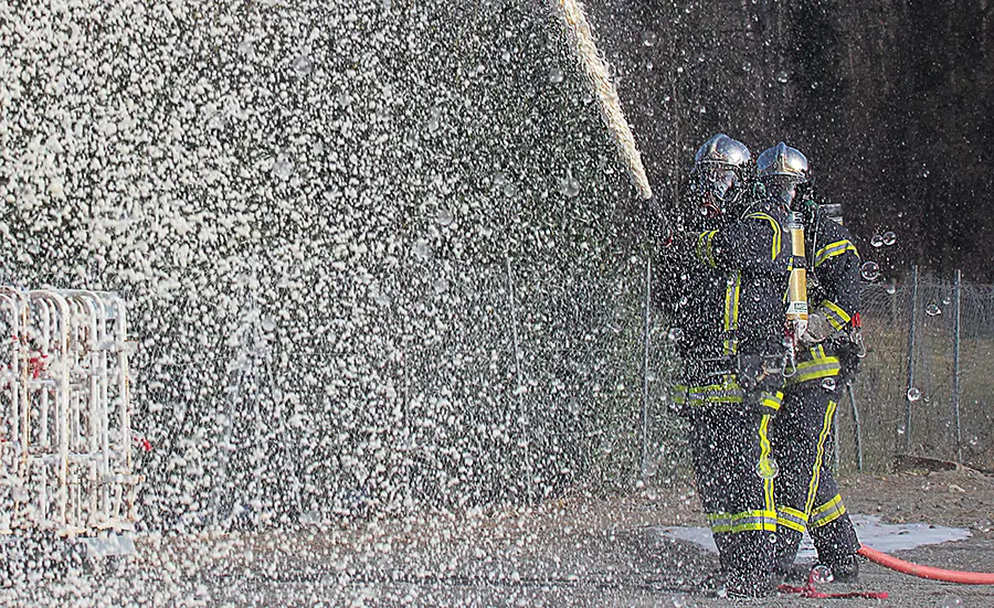 Analyse des PFAS dans les sédiments de deux rivières à proximité du site d’entraînement des sapeurs-pompiers de la Rama